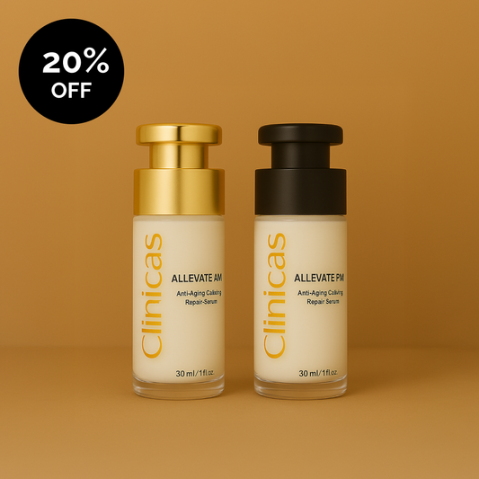 Alleviate AM & PM Serums Bundle