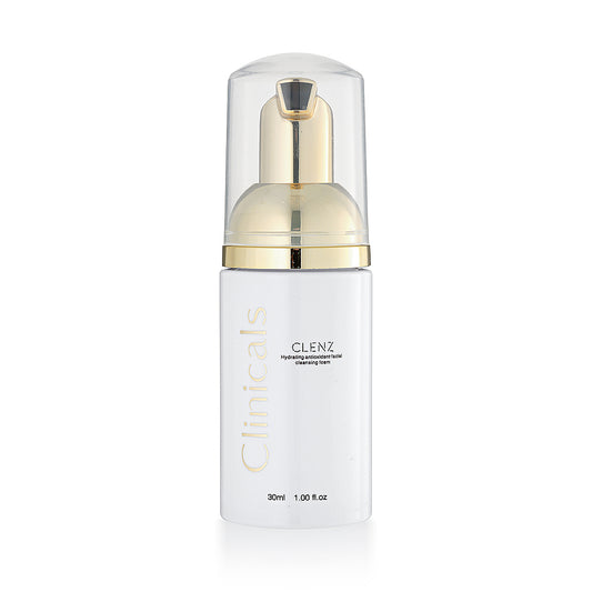CLENZ TRAVEL - Hydrating Antioxidant Facial Cleansing Foam