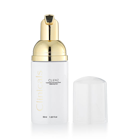 CLENZ TRAVEL - Hydrating Antioxidant Facial Cleansing Foam