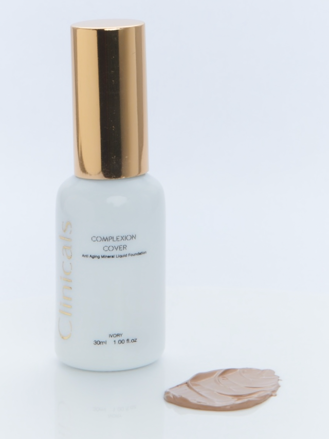 COMPLEXION COVER - Antiaging Mineral Liquid Foundation - IVORY (Medium Skin Tones)