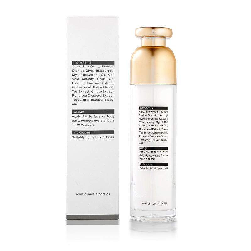 MINC Natural Moisturising Zinc Sunblock 20%